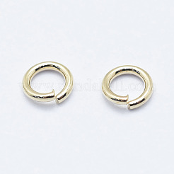 Electroplated Stainless Steel Open Jump Ring&nbsp;STAS-G152-01G-2.5x0.4