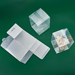 15Pcs Rectangle Transparent Plastic PVC Box Gift Packaging&nbsp;CON-BC0002-21A