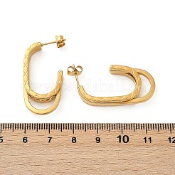 304 Stainless Steel Stud Earrings&nbsp;EJEW-G423-33E-G