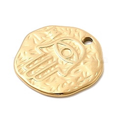 Textured 304 Stainless Steel Pendants&nbsp;STAS-Z179-21G