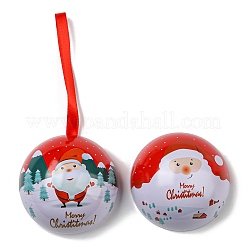 Tinplate Round Ball Candy Storage Favor Boxes&nbsp;CON-Q041-01E