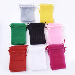 8 Colors Organza Bags&nbsp;OP-MSMC003-09-10x15cm