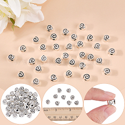 100Pcs Tibetan Style Alloy Beads&nbsp;TIBEB-SC0001-65