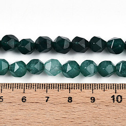 Dyed Natural White Jade Beads Strands&nbsp;G-T139-8mm-46E