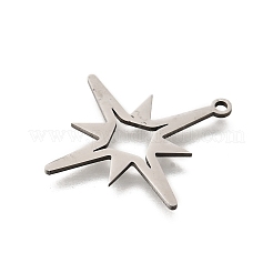 201 Stainless Steel Pendants&nbsp;STAS-S176-25P