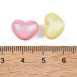 Textured Opaque ABS Imitation Pearl Beads&nbsp;MACR-K361-17