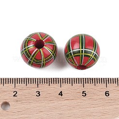 Wood European Beads&nbsp;WOOD-M014-03A-02