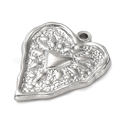 Non-Tarnish 304 Stainless Steel Pendants&nbsp;STAS-M323-34P