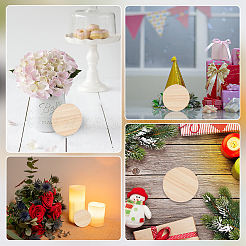 30Pcs Wooden Cup Mats&nbsp;AJEW-CN0002-10