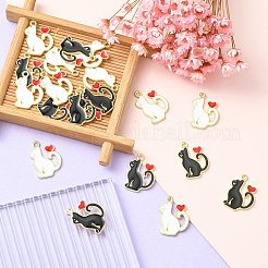 Alloy Enamel Pendants&nbsp;ENAM-CJ0001-53