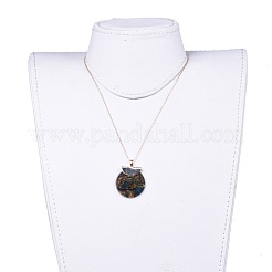 Cellulose Acetate (Resin) Pendant Necklaces&nbsp;NJEW-JN02475-02