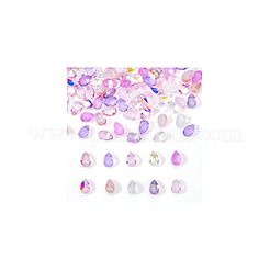 100Pcs 10 Colors Handmade Lampwork Beads&nbsp;LAMP-GA0001-10