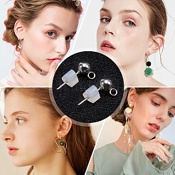Clear Silicone Full-covered Ear Nuts&nbsp;FIND-SP0001-18E