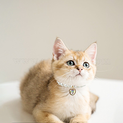 4Pcs Plastic Beads Pet Collar&nbsp;NJEW-DR00006