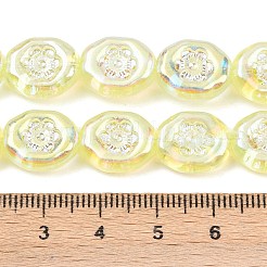 Czech Pressed Glass Beads&nbsp;GLAA-I061-44B