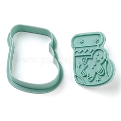 Christmas Theme Plastic Cookie Cutters&nbsp;DIY-K061-06
