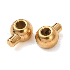 304 Stainless Steel Crimp Beads&nbsp;X-STAS-A151-05G