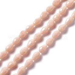 Faceted Glass Beads Strands&nbsp;GLAA-E037-02-M