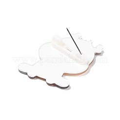 Christmas Theme Acrylic Badges&nbsp;JEWB-B010-03