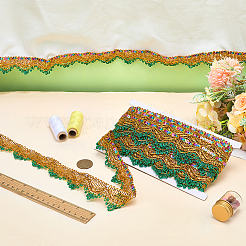 Polyester Fiber Lace Trim&nbsp;OCOR-WH0101-226D