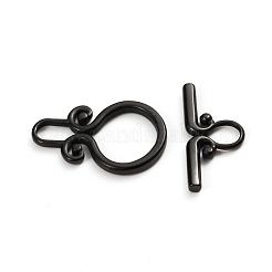 304 Stainless Steel Toggle Clasps Ion Plating(IP)&nbsp;STAS-D142-03A-B