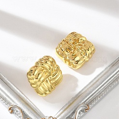 Square 304 Stainless Steel Stud Earrings for Women&nbsp;EJEW-A125-63G