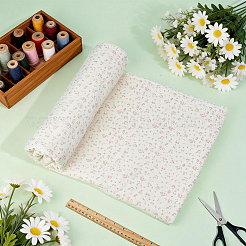 Flower Pattern Cotton Fabric&nbsp;DIY-WH0504-985A