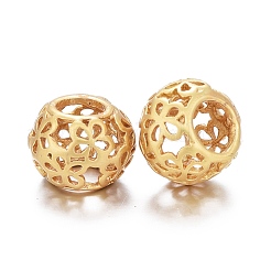 Brass European Beads&nbsp;KK-K244-28MG