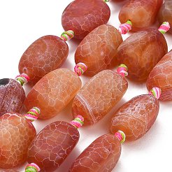 Natural Weathered Agate Beads Strands&nbsp;G-A321-P02-01