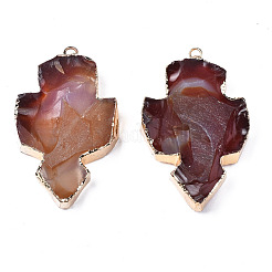 Natural Red Agate Big Pendants&nbsp;G-S359-362