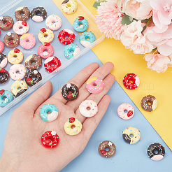 42Pcs 14 Styles Opaque Resin Decoden Cabochons&nbsp;FIND-CA0007-33