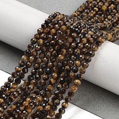 Natural Tiger Eye Beads Strands&nbsp;G-G105-A06-02