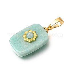 Natural Amazonite Pendants&nbsp;G-T151-02D
