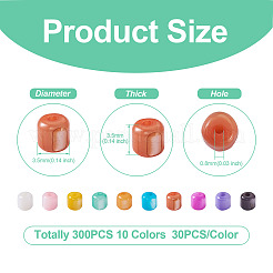 300Pcs 10 Colors Natural Freshwater Shell Beads&nbsp;SHEL-TA0001-06