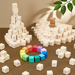 200Pcs Wood Beads&nbsp;WOOD-PH0004-08