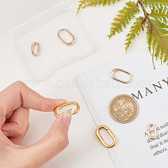 6Pcs 3 Style Brass Spring Gate Rings&nbsp;FIND-PH0008-41