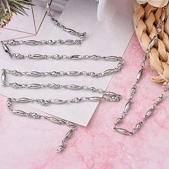 Tarnish Resistant 304 Stainless Steel Link Chains&nbsp;X-CHS-K001-83