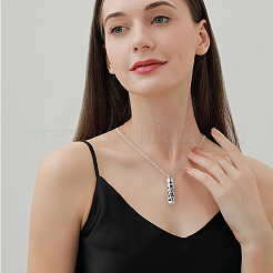 2Sets 2 Styles Hollow Perfume Bottle Pendant Necklaces&nbsp;NJEW-FI0001-64