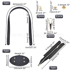 PU Leather Oval Bag Bottom&nbsp;FIND-PH0001-51