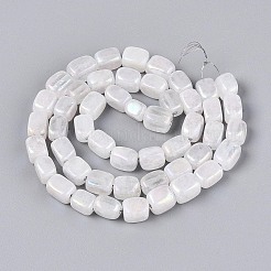 Electroplate Natural Quartz Crystal Beads Strands&nbsp;G-T144-32