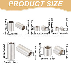 200Pcs 5 Styles 304 Stainless Steel Spacer Beads&nbsp;STAS-GO0001-06