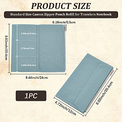 Rectangle Canvas File Bag&nbsp;AJEW-WH20018-295B