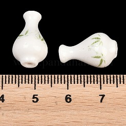 Handmade Printed Porcelain Beads&nbsp;PORC-T136-03A-02