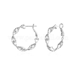 Brass Hoop Earrings&nbsp;WG72D12-02