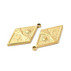 Ion Plating(IP) 304 Stainless Steel Pendants&nbsp;STAS-L020-038G