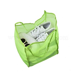 2Pcs 2 Colors Polyester Mesh Beach Bag&nbsp;ABAG-SZ0001-18B