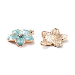 Zinc Alloy Enamel Pendants&nbsp;PALLOY-I124-10G-E