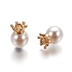 Alloy Bead Cap Pendant Bails&nbsp;PALLOY-F247-01LG