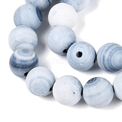 Dyed Natural Agate Beads Strands&nbsp;G-Q606-45A-01