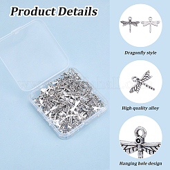 120Pcs Tibetan Style Zinc Alloy Pendants&nbsp;FIND-SC0022-33
